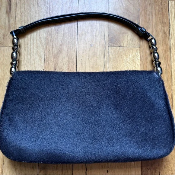 Dior by John Galliano Malice Silver Beaded Shoulder Bag Vintage - Picture 10 of 12